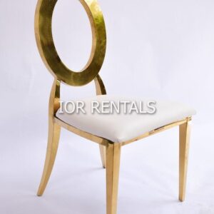 Gold Oz Back Chair